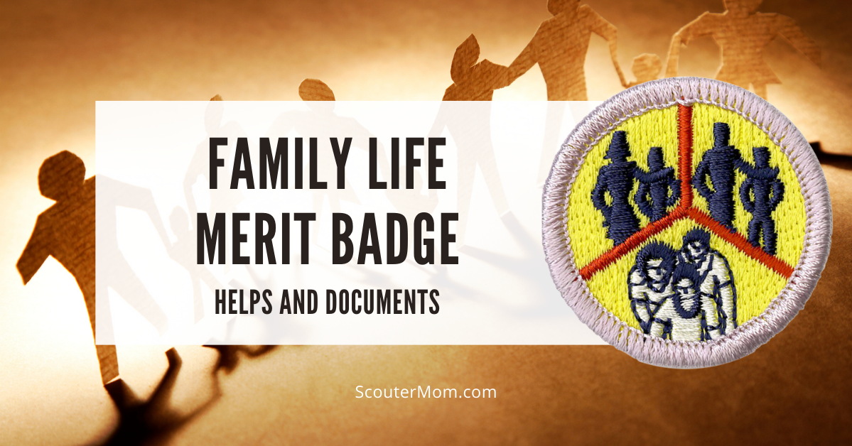 Family Life Merit Badge Requirements Worksheet And Answers Family Life Merit Badge Requirements Worksheet And Answers