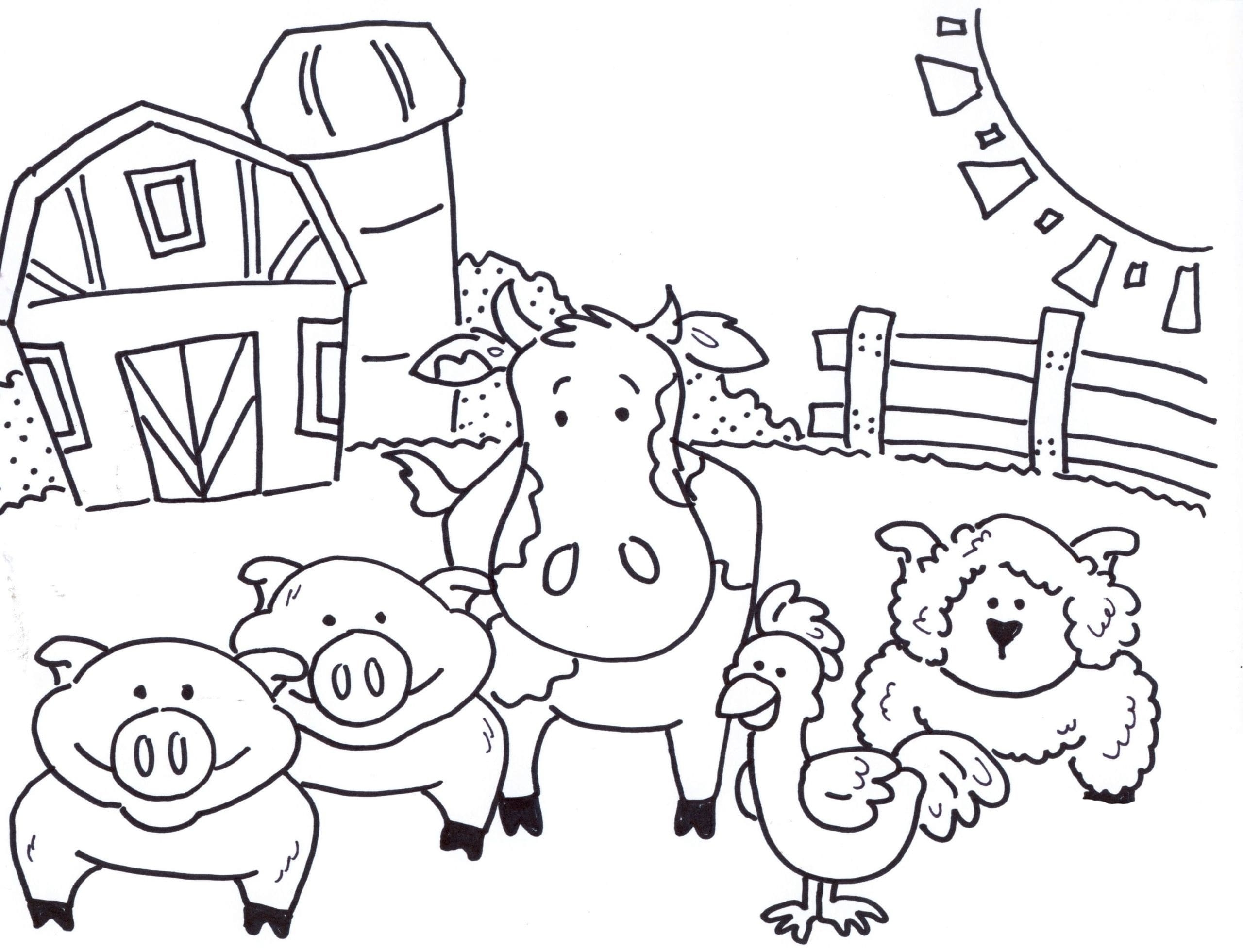 Farm Animals Coloring Pages 100 Free Coloring Pages For Kids Farm Animals Coloring Pages 100 Free Coloring Pages For Kids