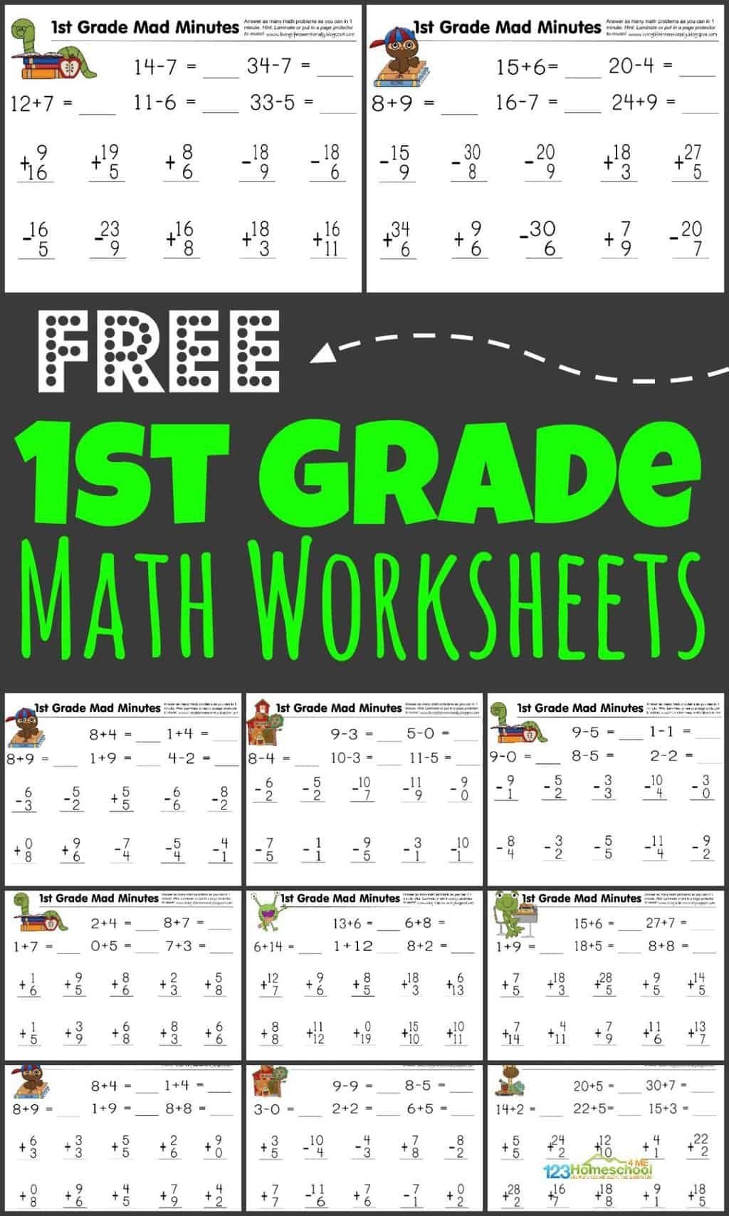 First Grade Math Worksheets Artofit First Grade Math Worksheets Artofit