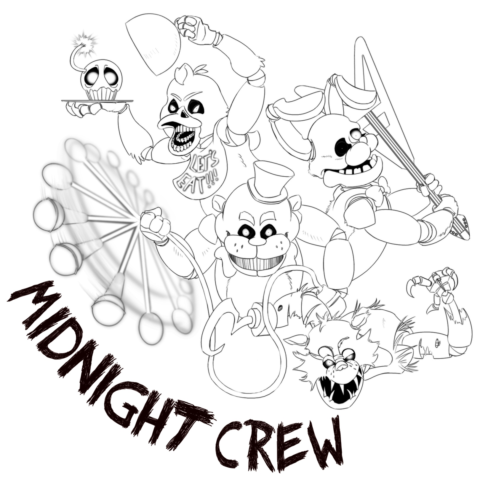 Fnaf Coloring Pages All Characters At GetColorings Free Printable Fnaf Coloring Pages All Characters At GetColorings Free Printable