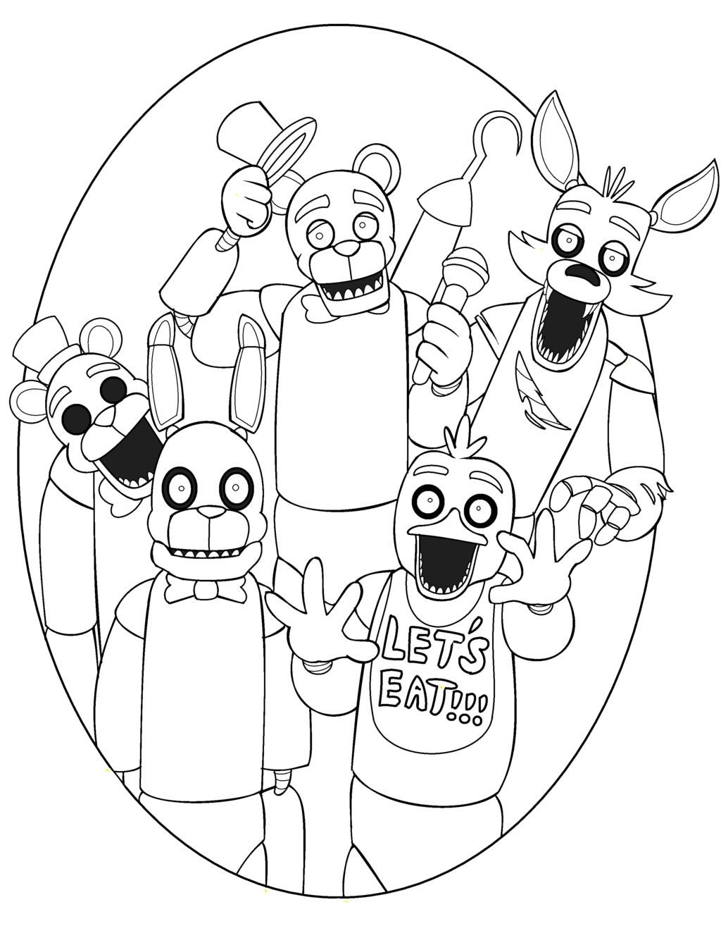 Fnaf Coloring Pages Printable At GetColorings Free Printable Fnaf Coloring Pages Printable At GetColorings Free Printable