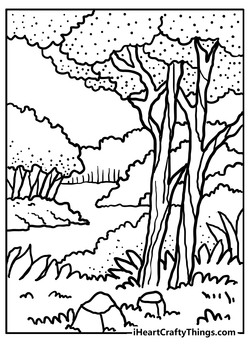 Forestry Coloring Pages 2025 