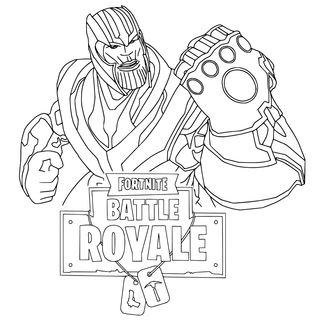 Fortnite Coloring Pages Printable Coloring Pages FREE