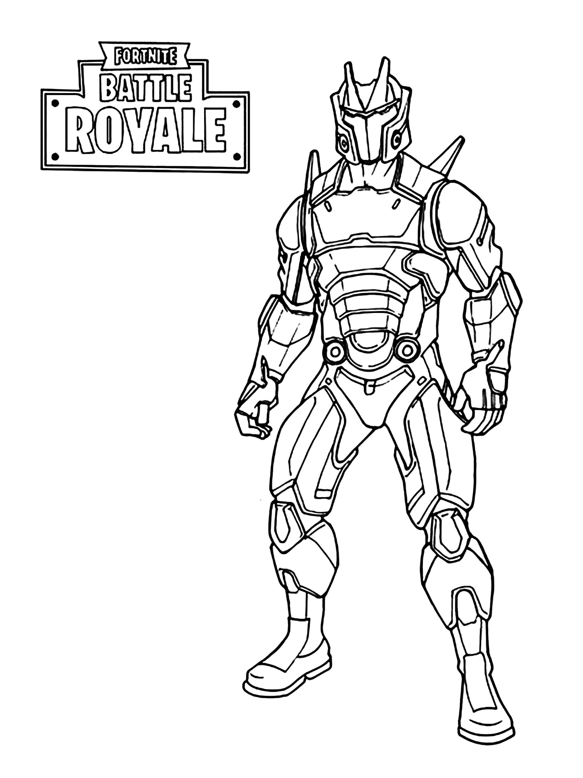 Fortnite Free Coloring Pages 2025 