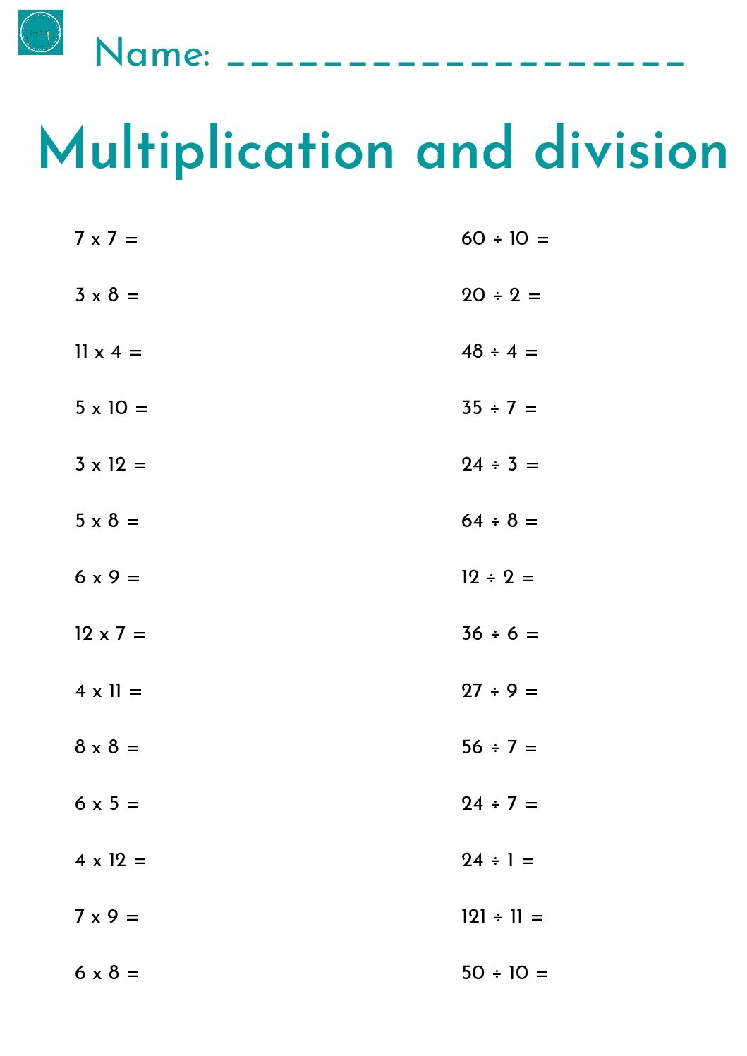 Free 5th Grade Multiplication And Division Download Free 5th Grade Free 5th Grade Multiplication And Division Download Free 5th Grade