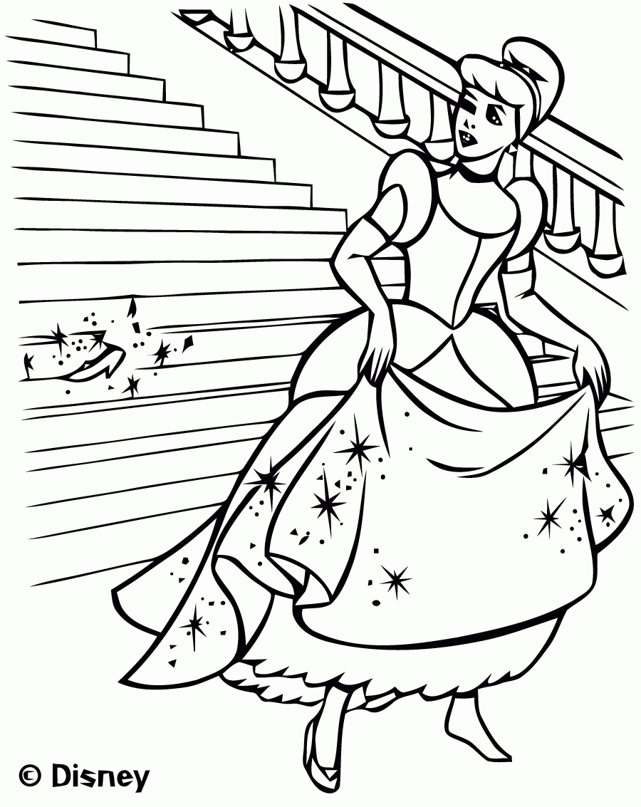 Free Cinderella Coloring Page To Print Cinderella Coloring Pages Free Cinderella Coloring Page To Print Cinderella Coloring Pages