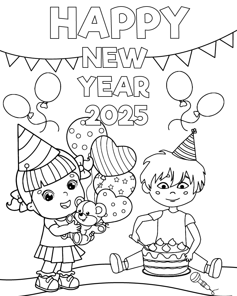 Free Coloring Pages 2025
