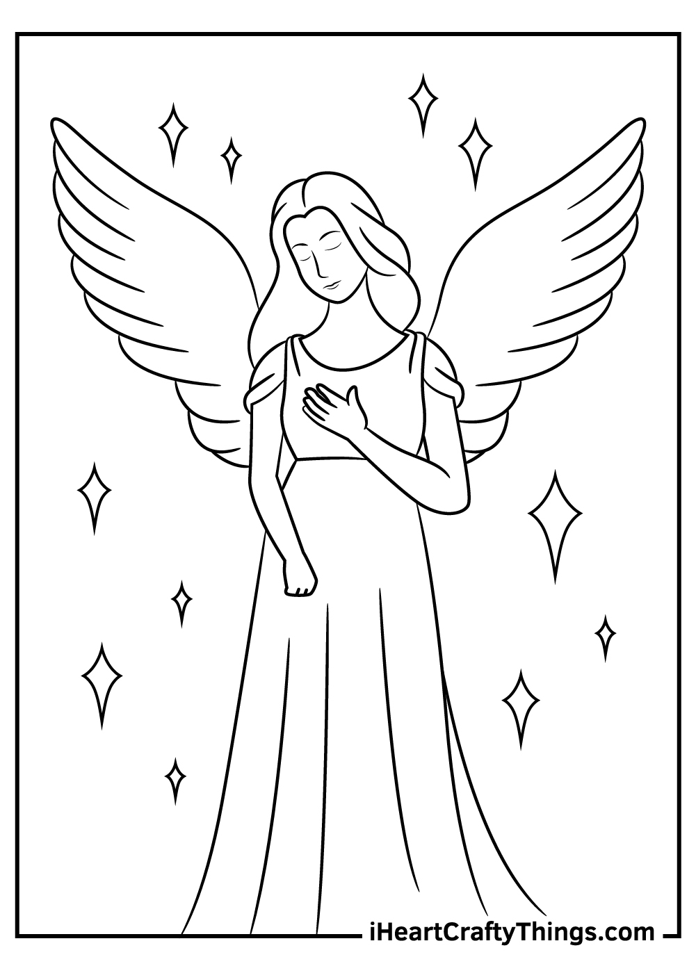 angel coloring pages angel coloring pages