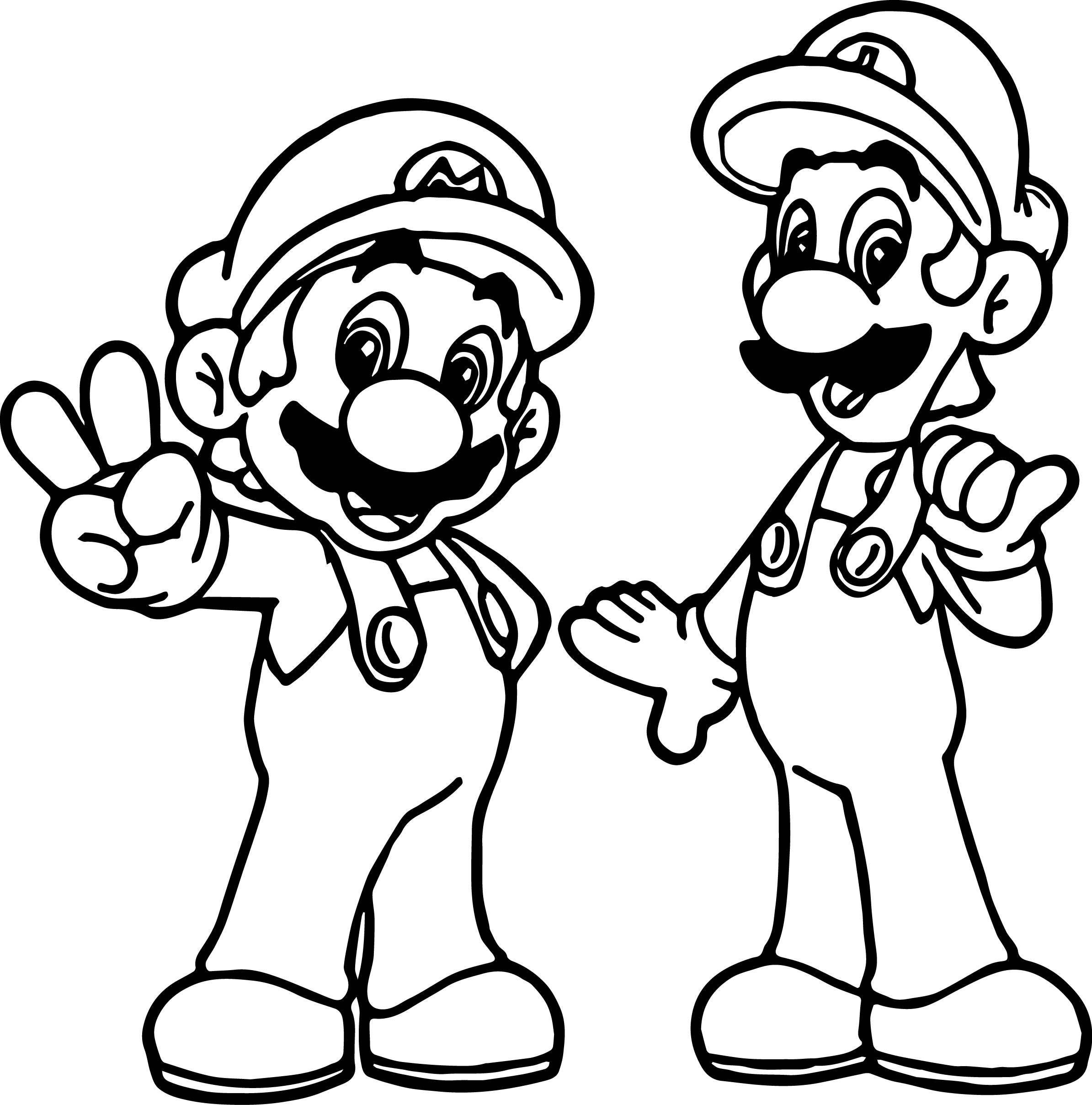 Free Coloring Pages Of Mario At GetColorings Free Printable 