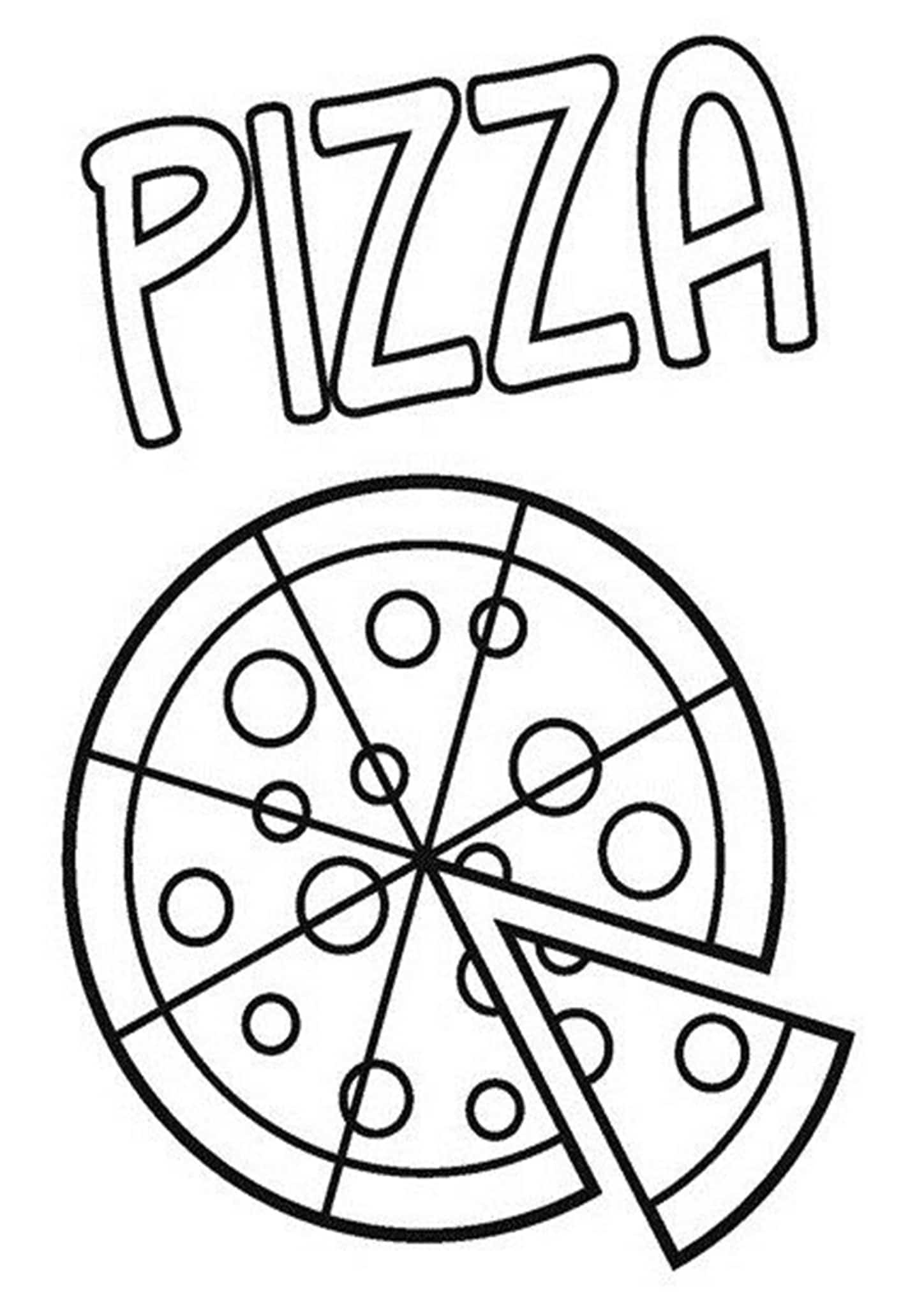 Free Coloring Pages Of Pizza Free Coloring Pages Of Pizza