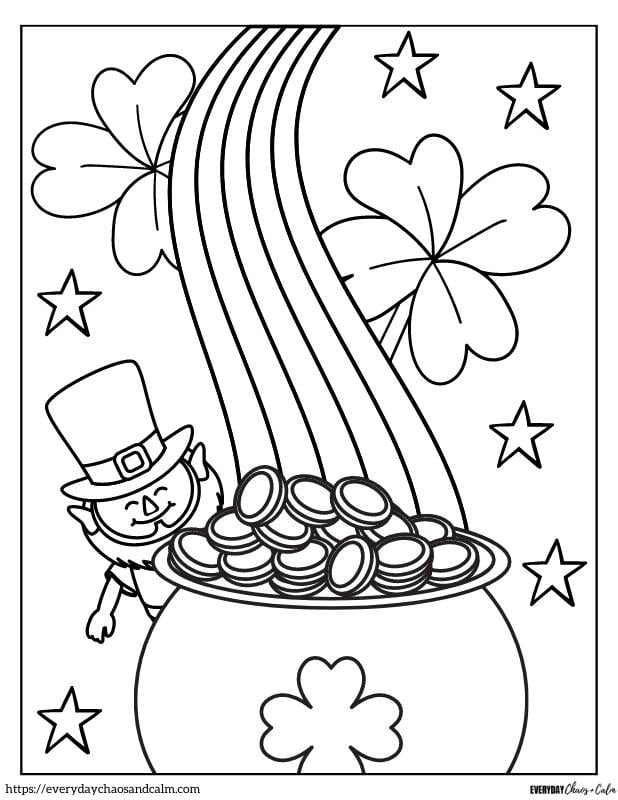 Free Coloring Pages St Patricks Free Coloring Pages St Patricks