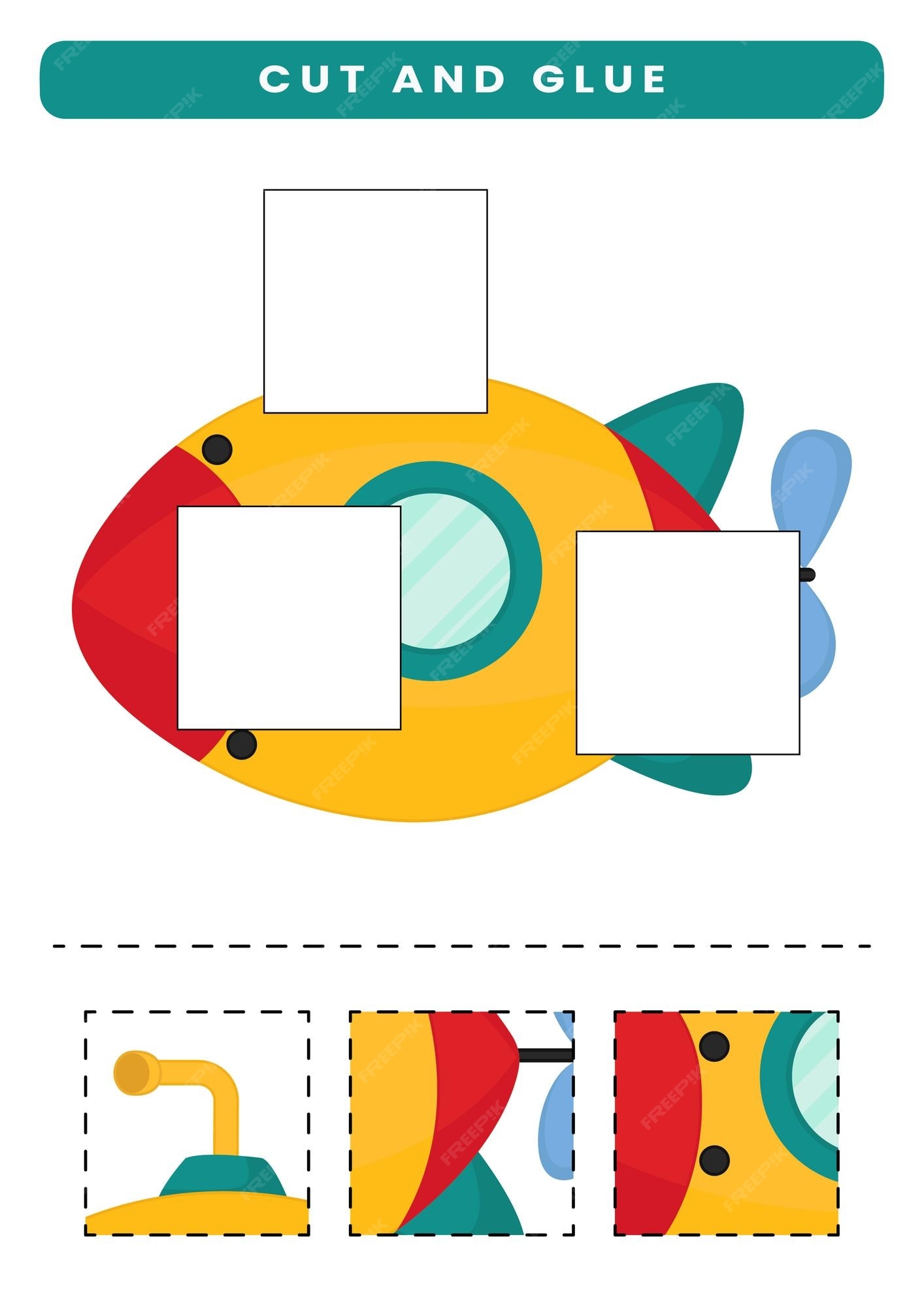 Free Cut And Paste Worksheets For Kids Worksheets Library