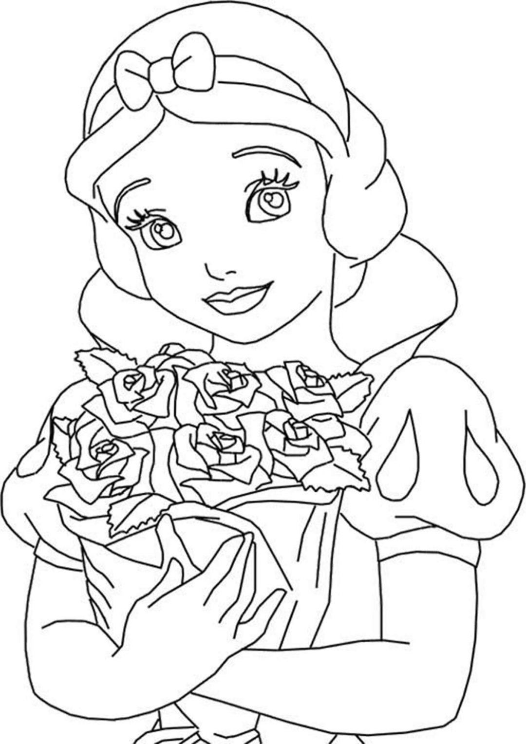 Free Easy To Print Snow White Coloring Pages Tulamama Free Easy To Print Snow White Coloring Pages Tulamama