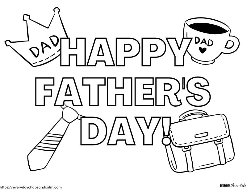 Free Father 39 s Day Coloring Pages Free Father 39 s Day Coloring Pages