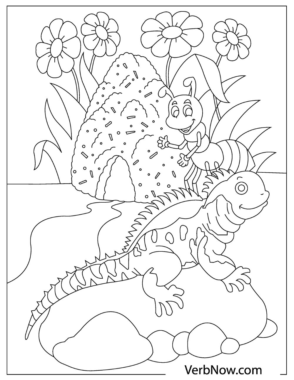 Free LIZARD Coloring Pages For Download Printable PDF Free LIZARD Coloring Pages For Download Printable PDF