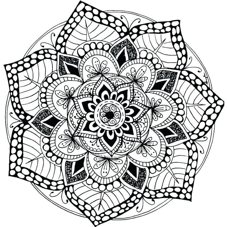 mandala coloring pages printable