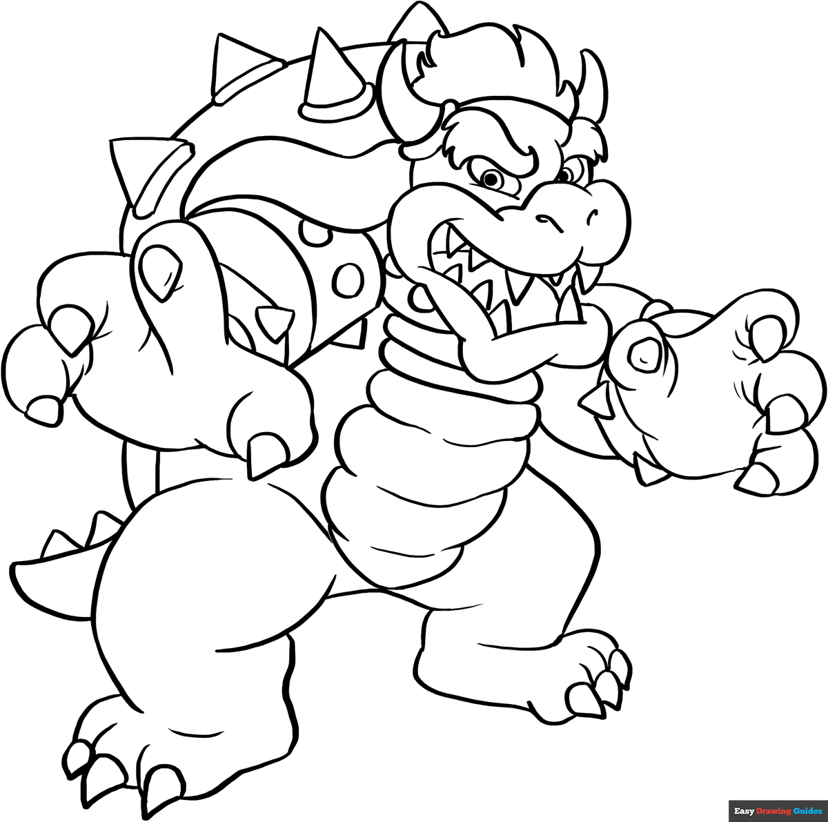 Free Mario Coloring Pages Unleash Your Inner Artist With The Super 