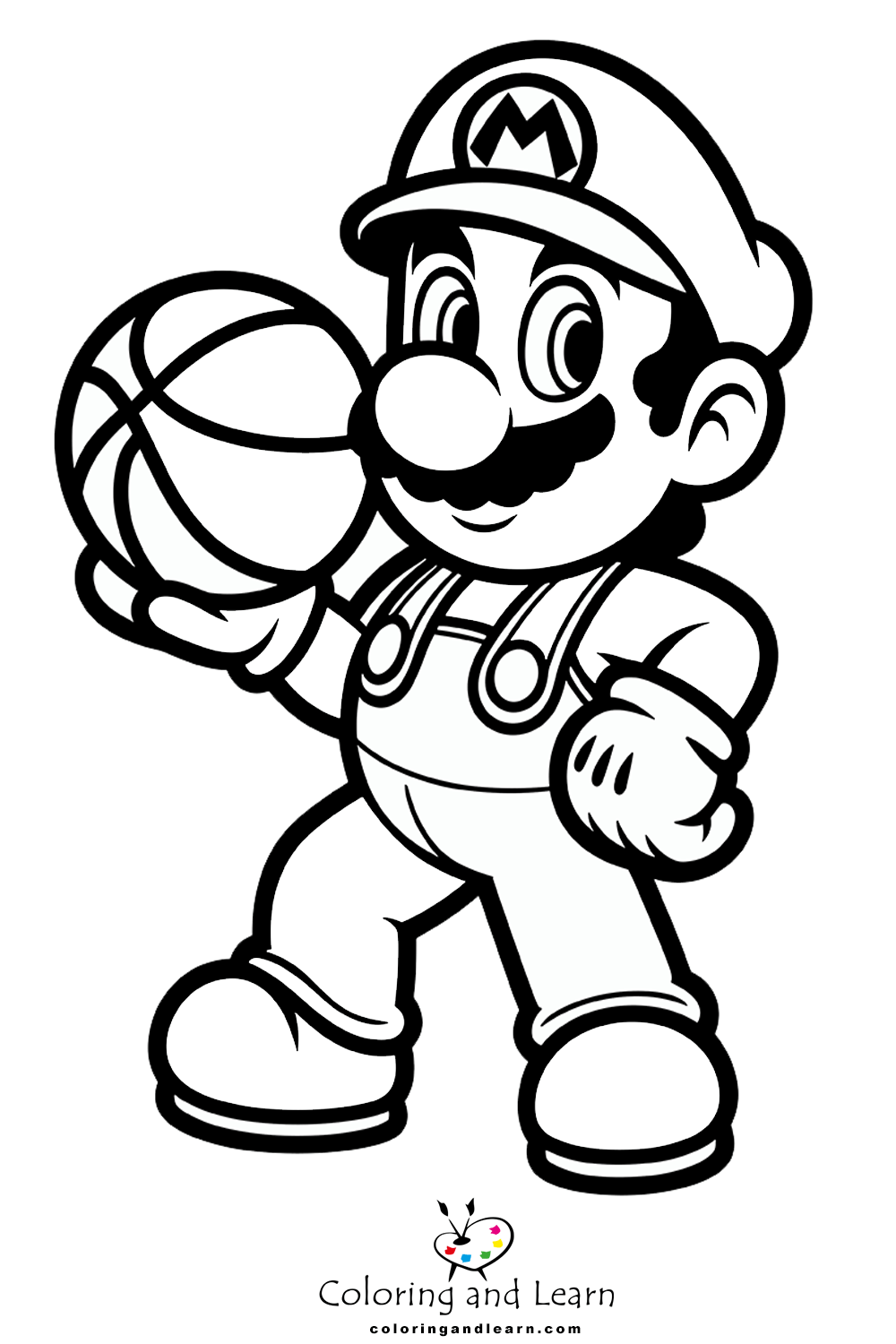 Free Mario Coloring Pages Unleash Your Inner Artist With The Super 