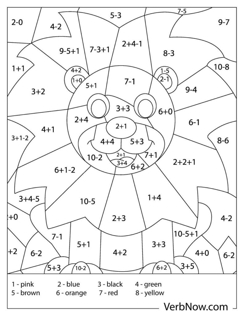 Free MATH Coloring Pages Book For Download Printable PDF VerbNow