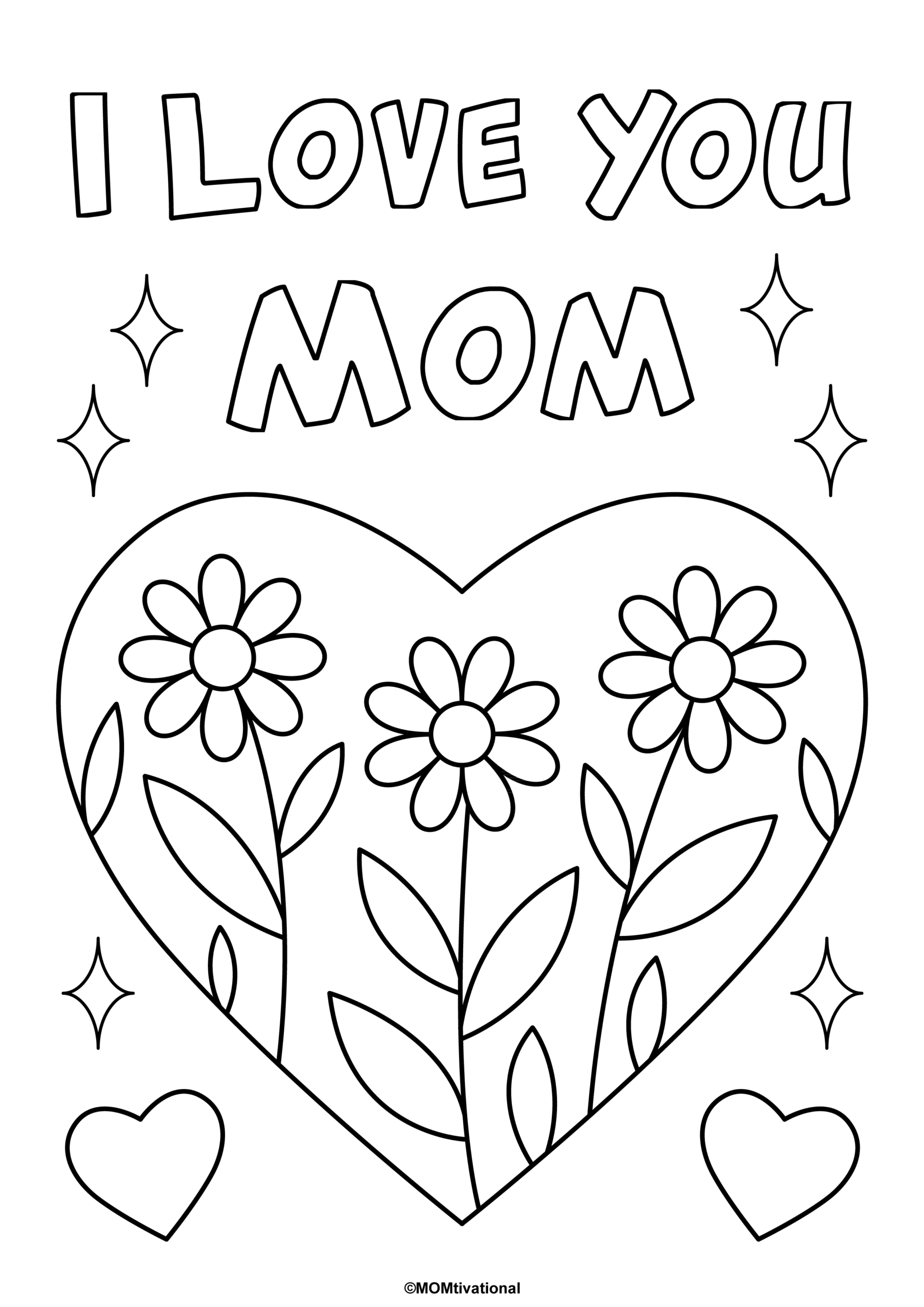FREE Mother 39 s Day Coloring Printables MOMtivational