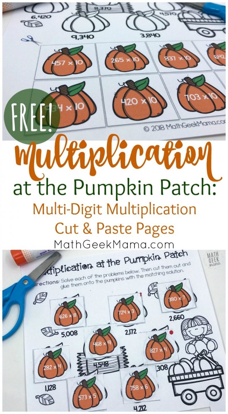  FREE Multi Digit Multiplication Worksheets For Fall Worksheets Library