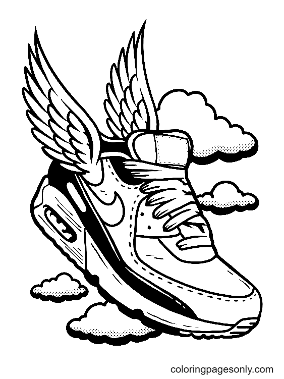 Free Nike Coloring Pages For Kids Fun And Creative Activities