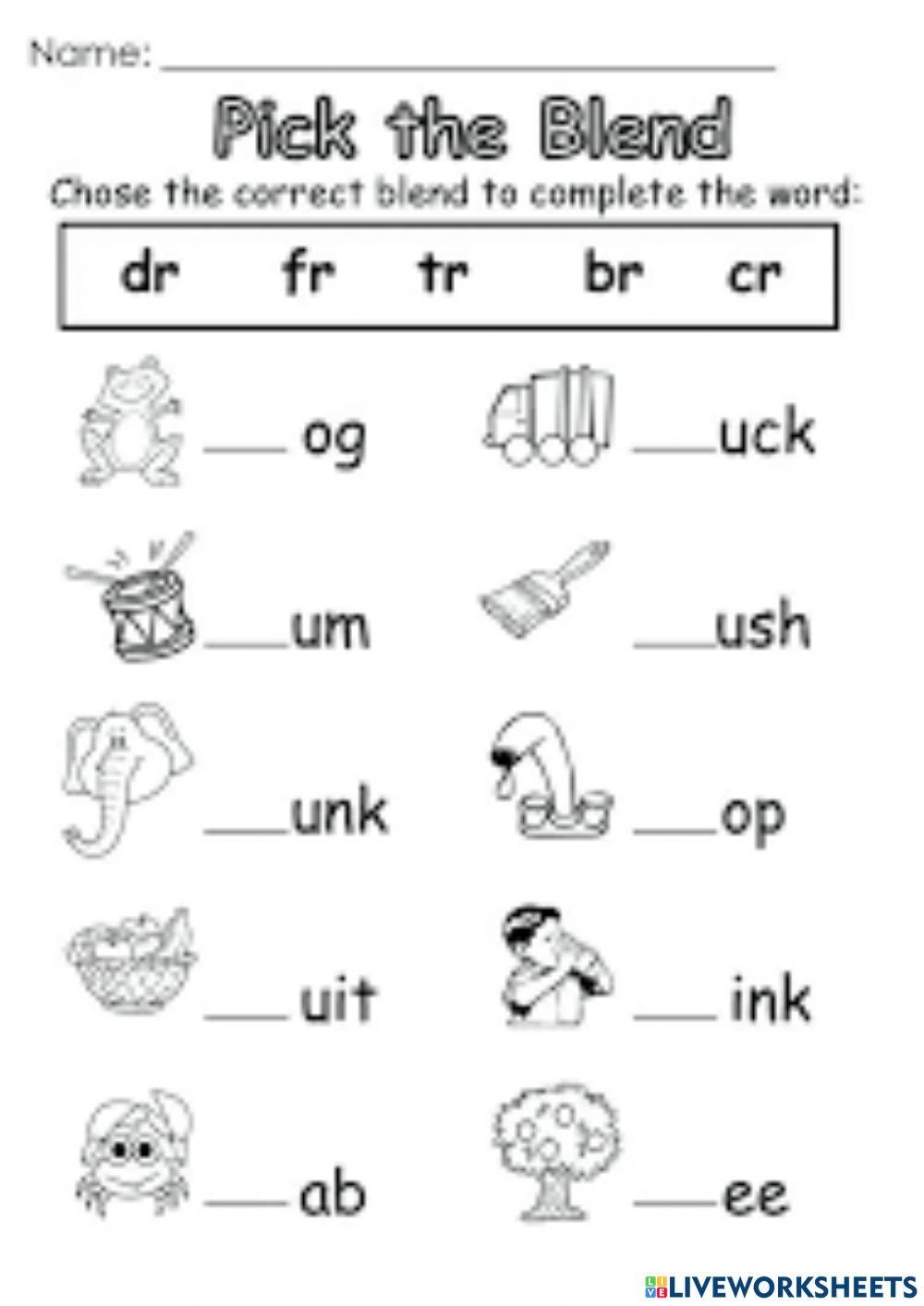 Free Phonics Worksheets And Printable For Kids Worksheets Library