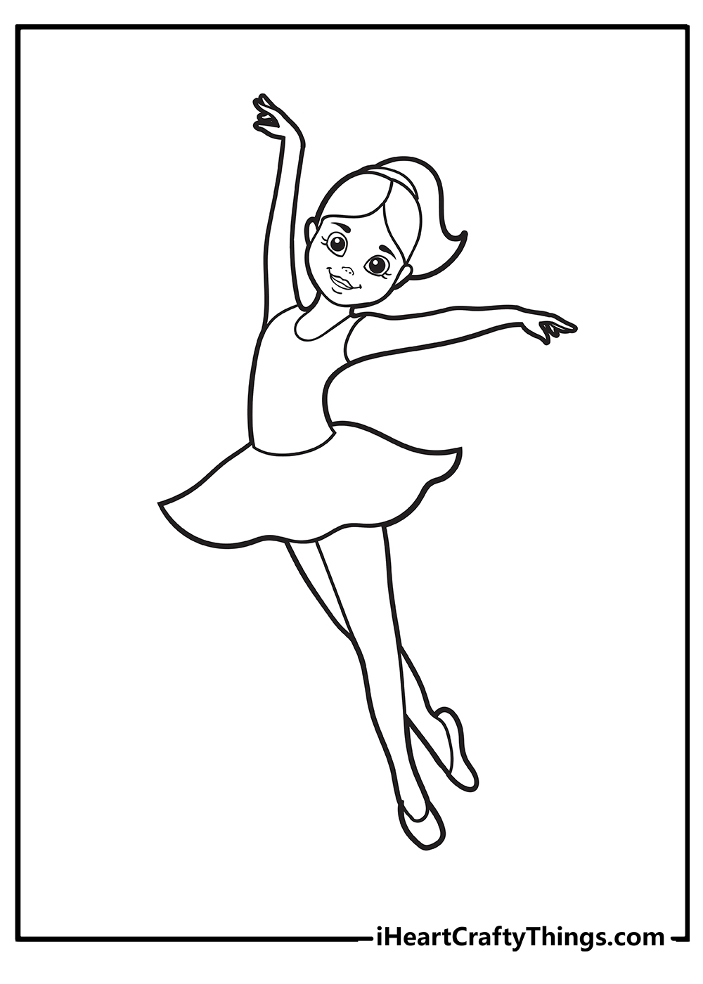 Free Printable Ballerina Coloring Pages Fanny Printable