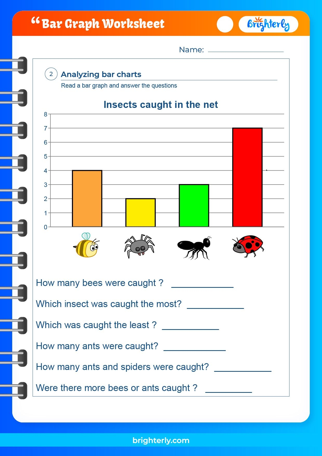Free Printable Bar Graph Worksheets For Kids PDFs Brighterly Free Printable Bar Graph Worksheets For Kids PDFs Brighterly