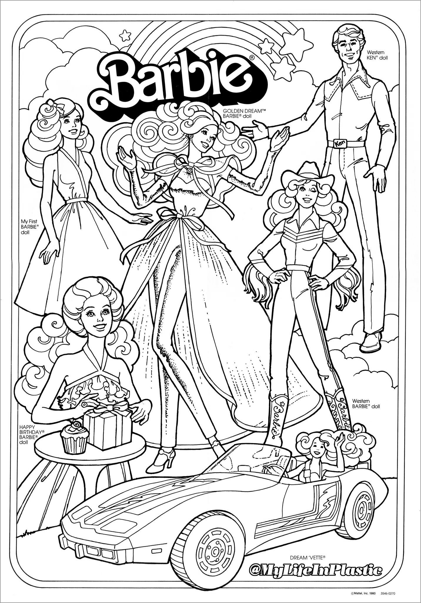 Free Printable Barbie Coloring Pages Unleash Your Creativity And Bring 