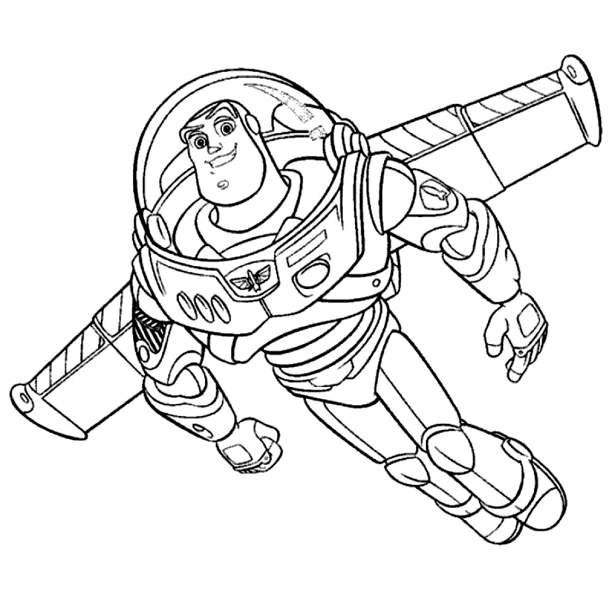 Free Printable Buzz Lightyear Coloring Pages For Kids Free Printable Buzz Lightyear Coloring Pages For Kids
