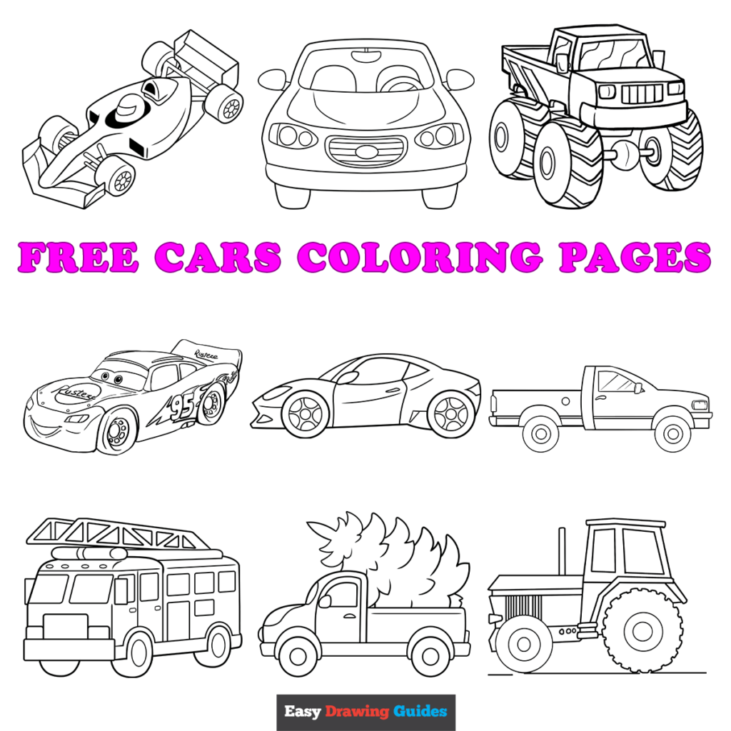 Free Printable Cars Coloring Pages For Kids Free Printable Cars Coloring Pages For Kids