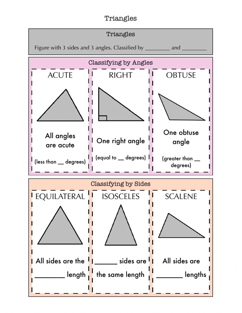 FREE Printable Classifying Triangles Worksheets PDFs Brighterly FREE Printable Classifying Triangles Worksheets PDFs Brighterly