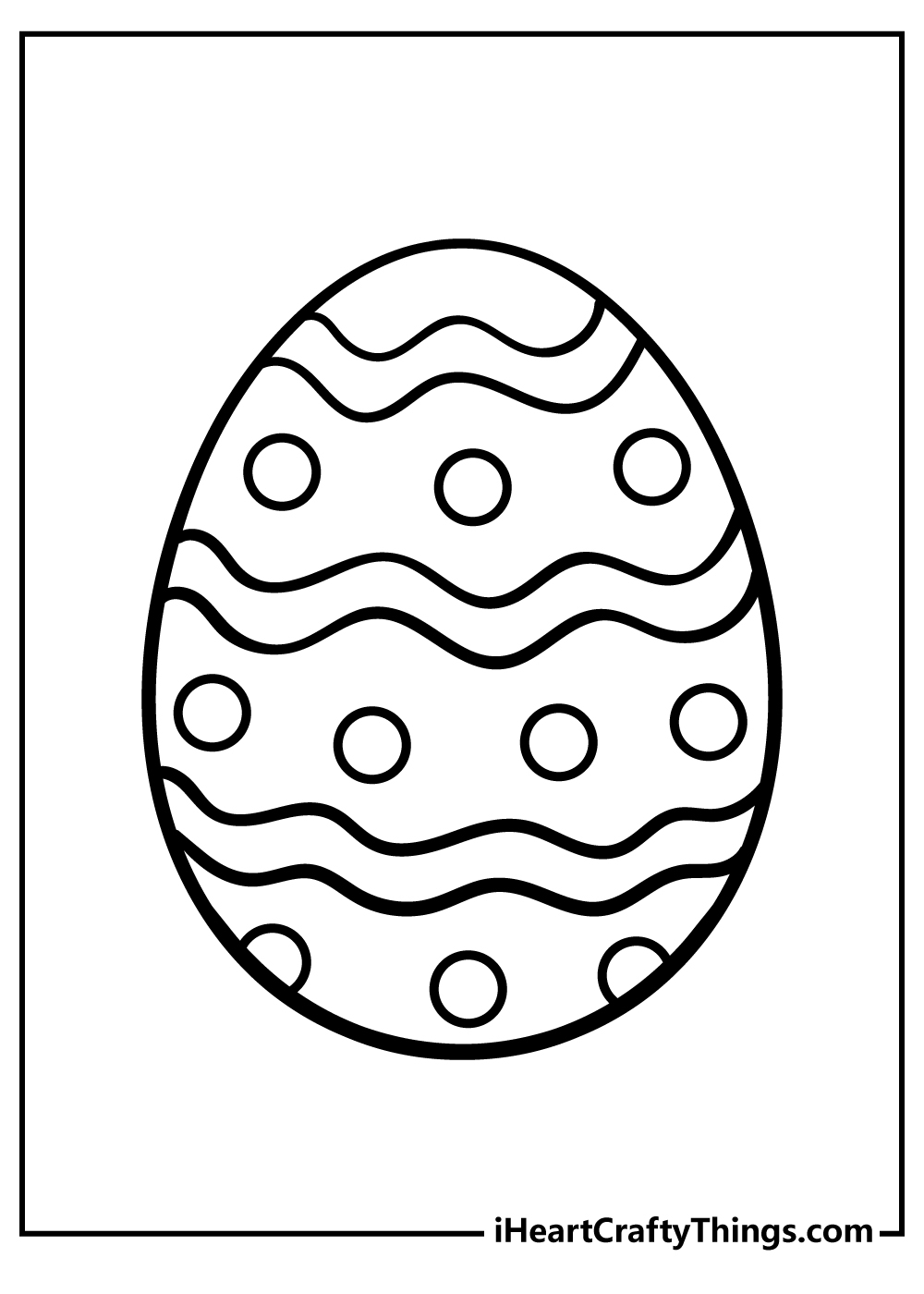 Free Printable Coloring Pages Easter Egg Free Printable Coloring Pages Easter Egg