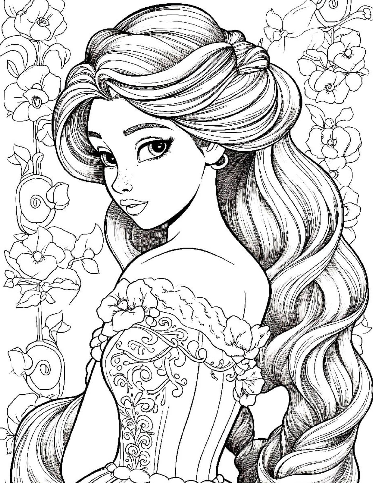 Free Printable Coloring Pages Unleash Your Inner Princess Free Printable Coloring Pages Unleash Your Inner Princess