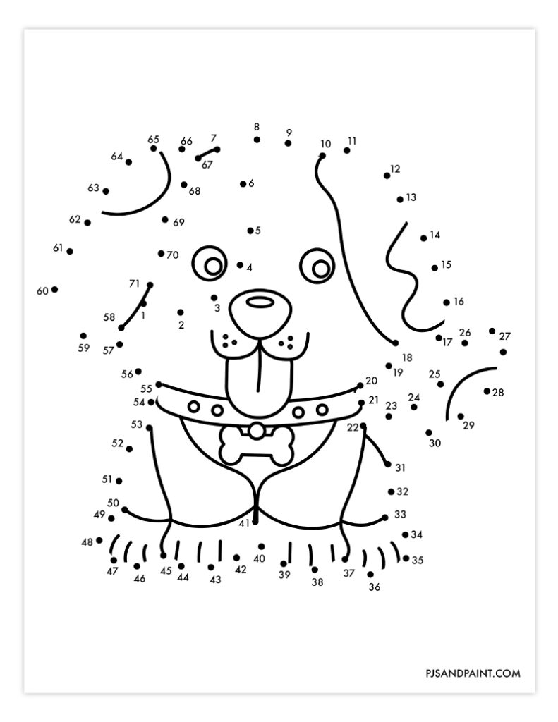 Free Printable Connect Dots Free Printable Coloring Pages For Kids 