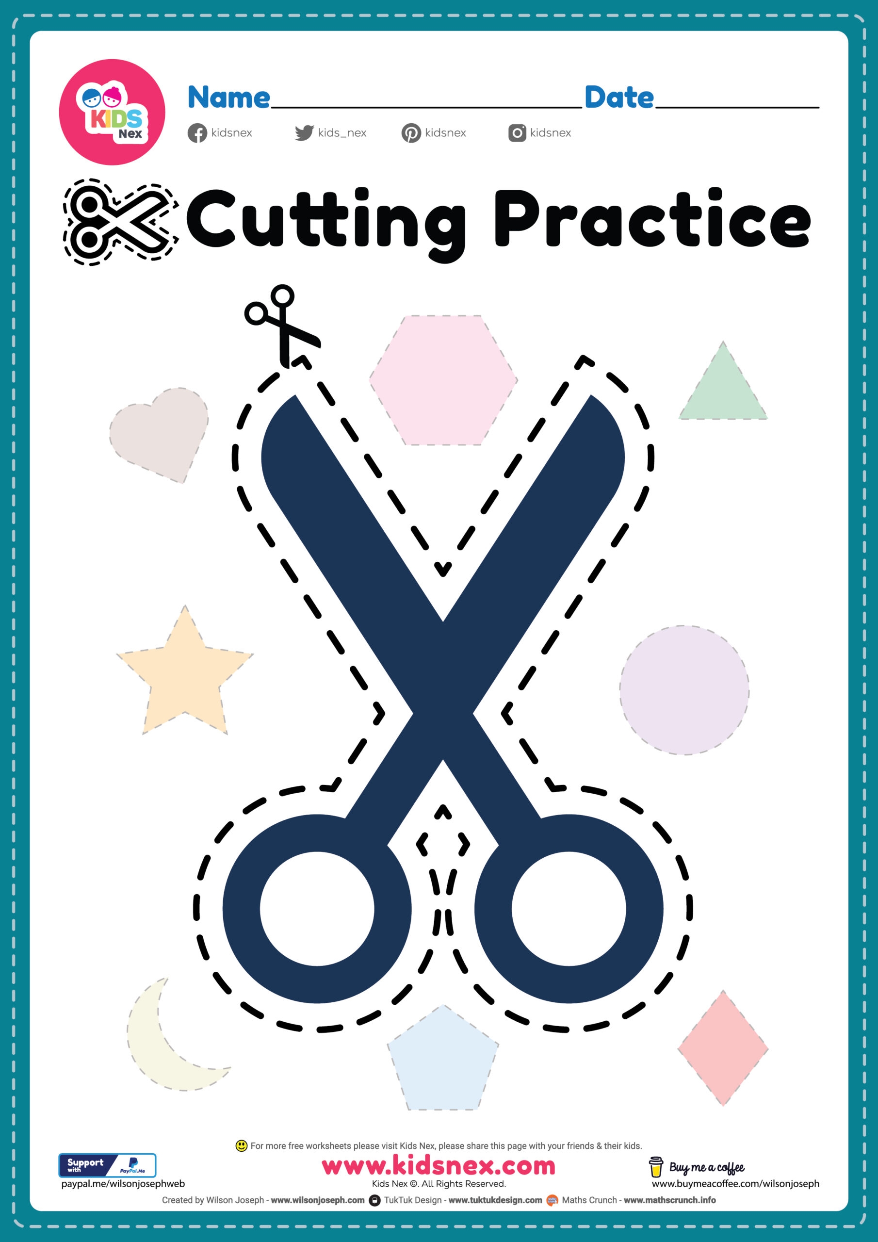 Free Printable Cutting Practice Worksheets Free Printable Download Free Printable Cutting Practice Worksheets Free Printable Download