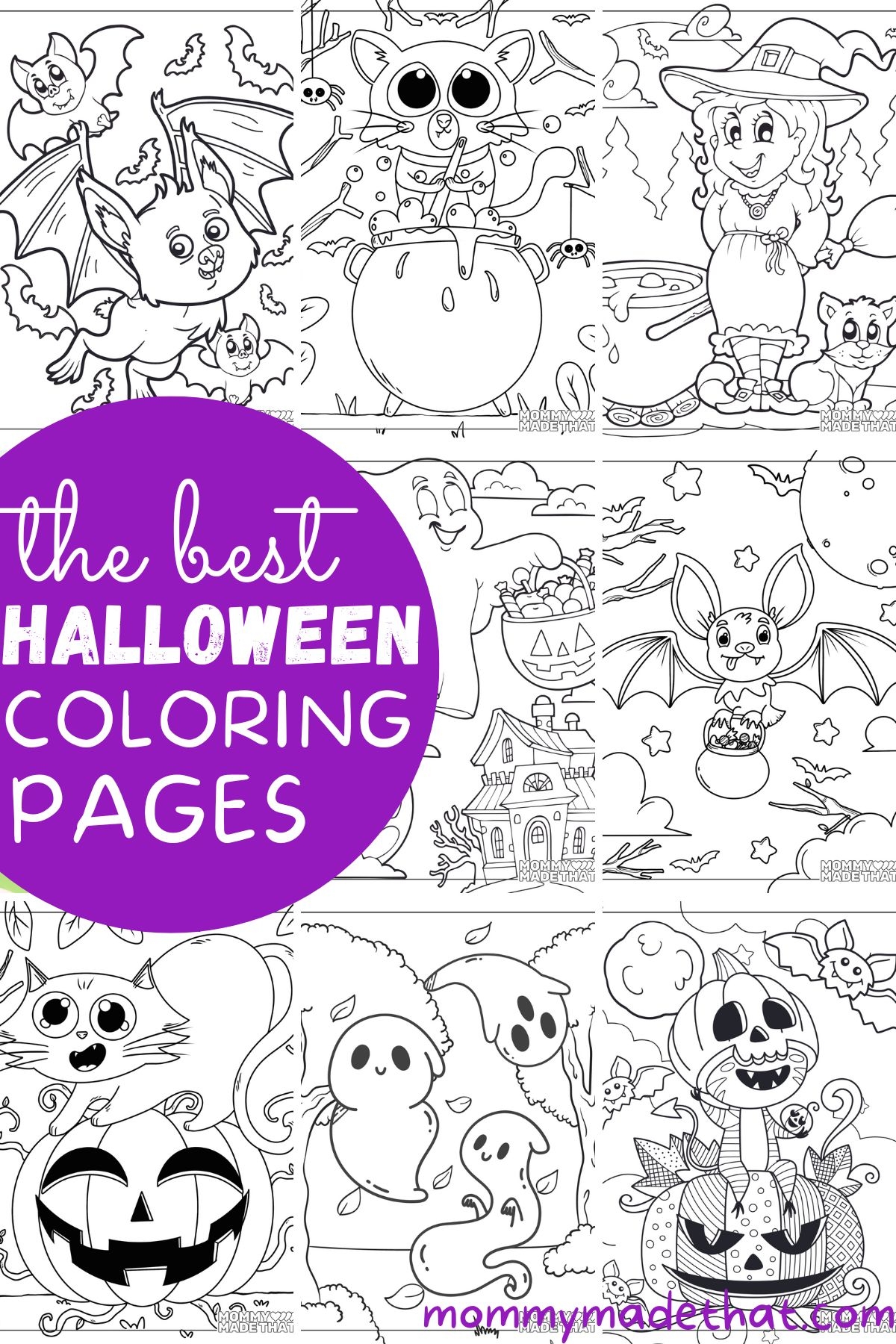 Free Printable Halloween Coloring Pages