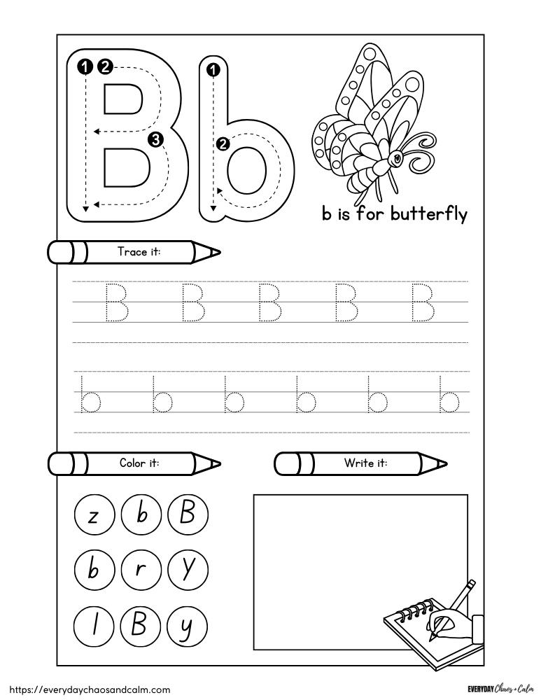 Free Printable Letter B Worksheets Worksheets Library Free Printable Letter B Worksheets Worksheets Library