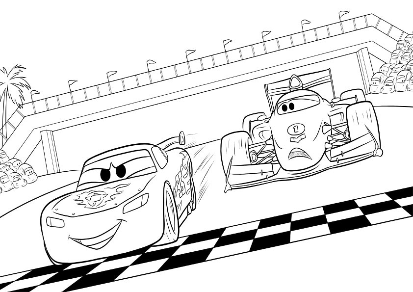 mcqueen coloring pages