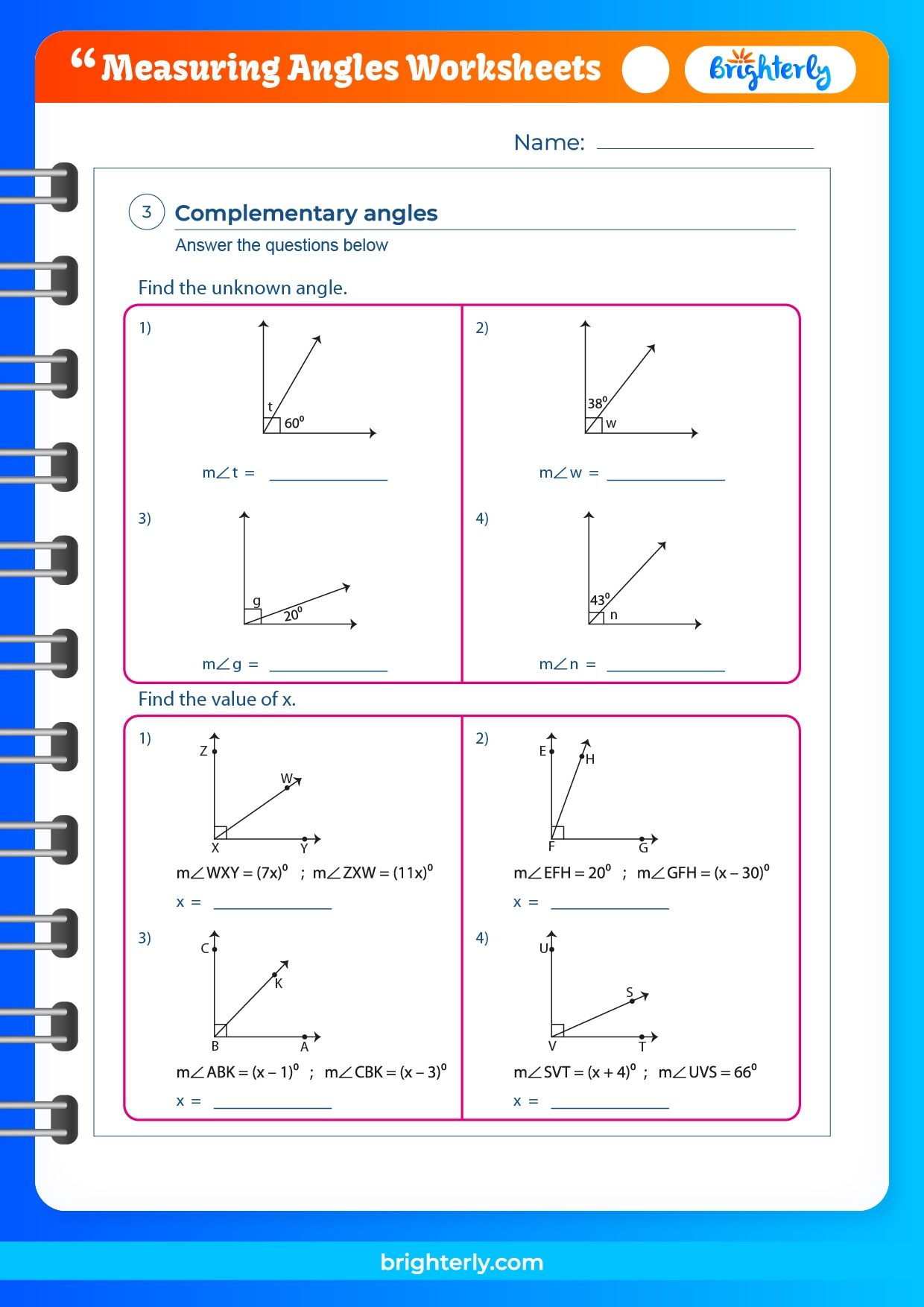 Free Printable Measuring Angles Worksheets For Kids PDFs Brighterly Free Printable Measuring Angles Worksheets For Kids PDFs Brighterly