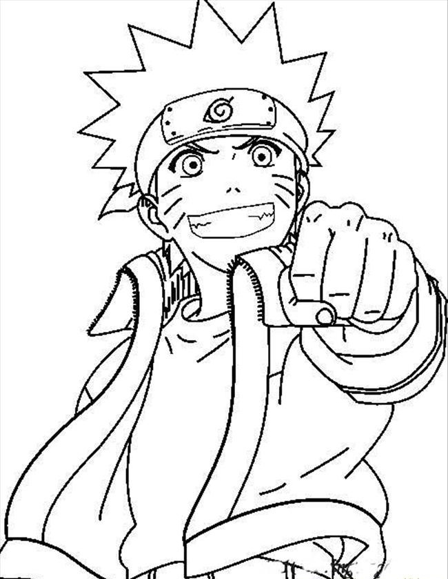 coloring naruto pages coloring naruto pages