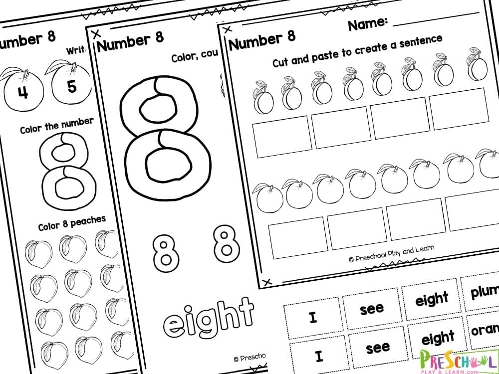 FREE Printable Number 8 Worksheets For Preschoolers Worksheets Library FREE Printable Number 8 Worksheets For Preschoolers Worksheets Library