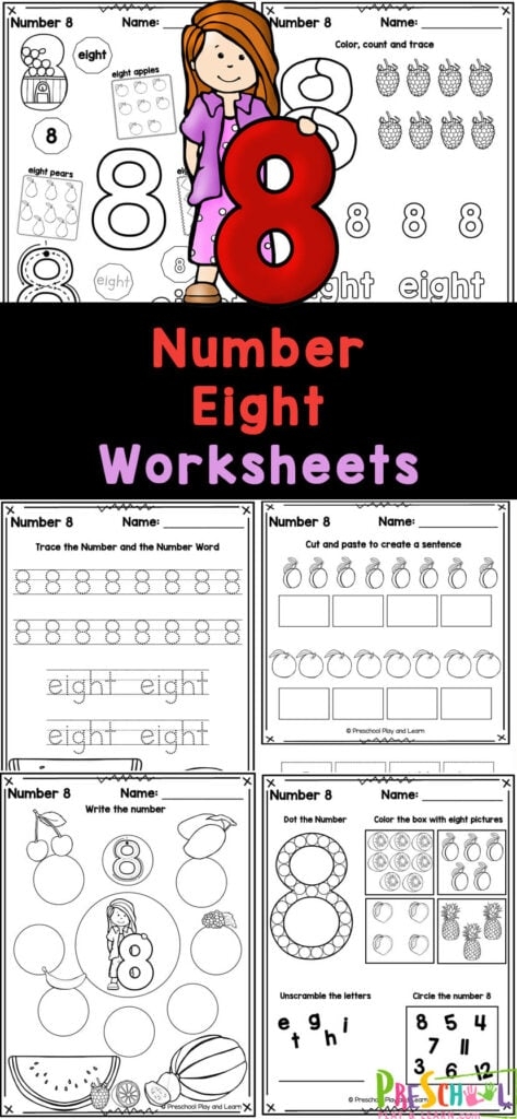 FREE Printable Number 8 Worksheets For Preschoolers Worksheets Library FREE Printable Number 8 Worksheets For Preschoolers Worksheets Library