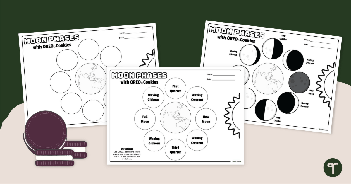 Free Printable Phases Of The Moon Worksheets Frugal Mom Eh Free Printable Phases Of The Moon Worksheets Frugal Mom Eh