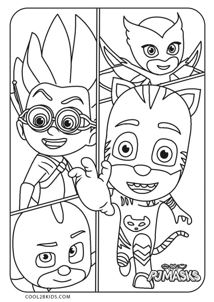 Free Printable PJ Masks Coloring Pages For Kids Free Printable PJ Masks Coloring Pages For Kids