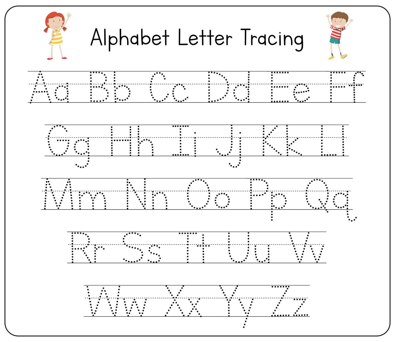 Free Printable Preschool Worksheets Tracing Letters 123 Worksheets