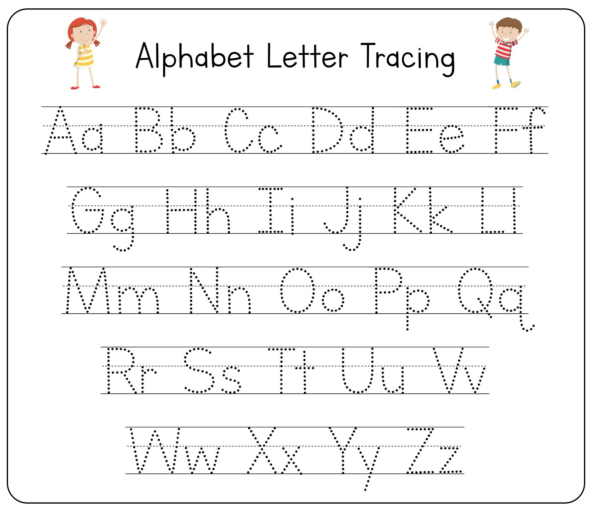 Free Printable Preschool Worksheets Tracing Letters 123 Worksheets
