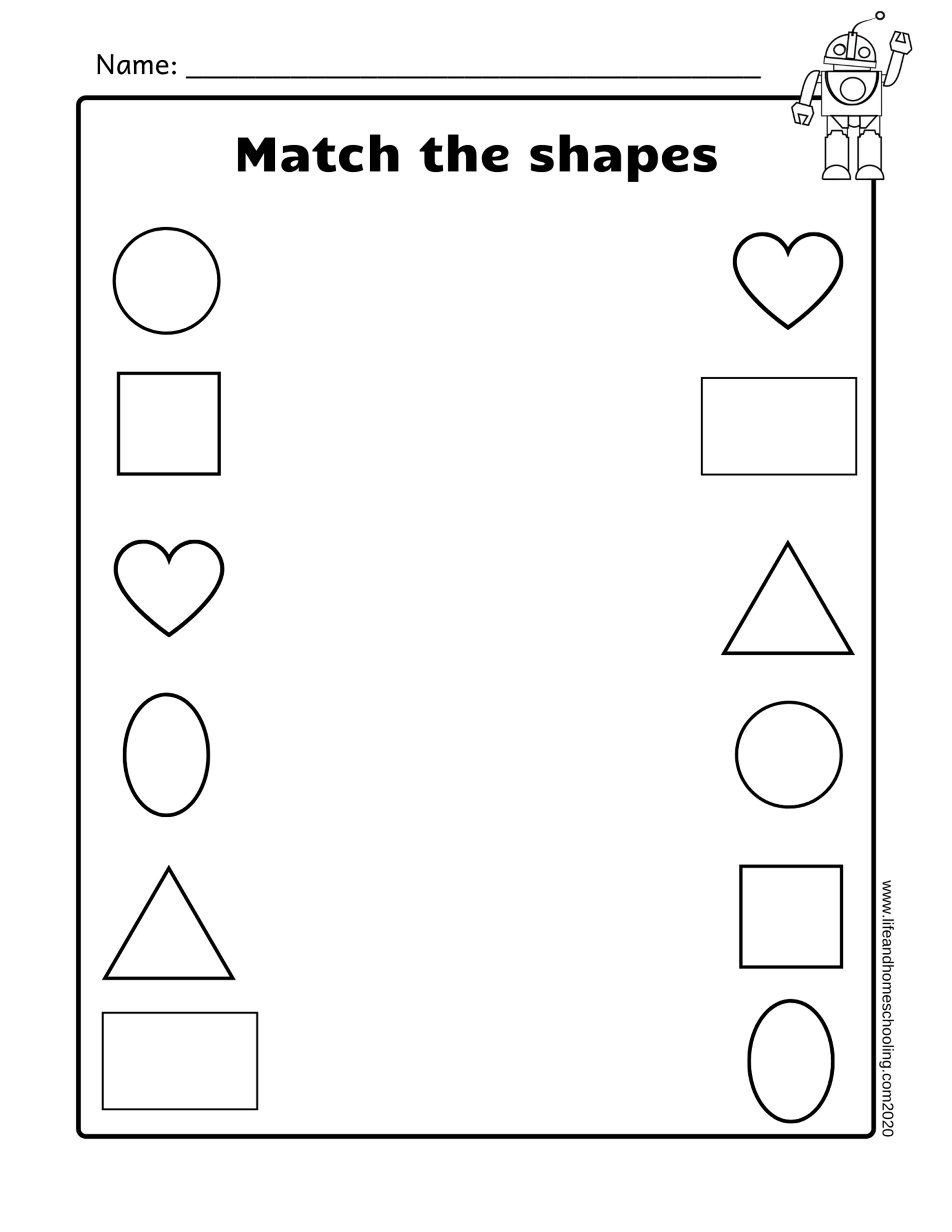 Free Printable Shapes Worksheets For Kindergarten Free Printable Shapes Worksheets For Kindergarten