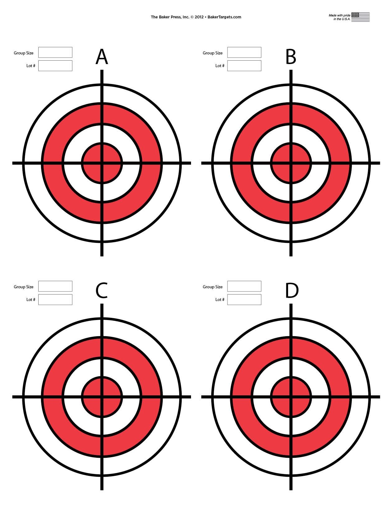 Free Printable Shooting Range Targets Printable Word Searches